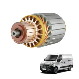 Induzido Motor Partida Renault Trafic Diesel 12V 4 Dentes Comprimento 137mm Diâmetro Coletor 34mm Diâmetro 60mm