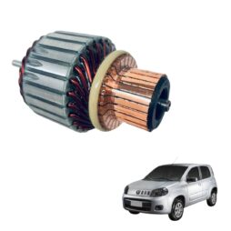 Induzido Motor de Partida para Volkswagen Golf - Gol - UP & Fiat Novo Palio - Mobi