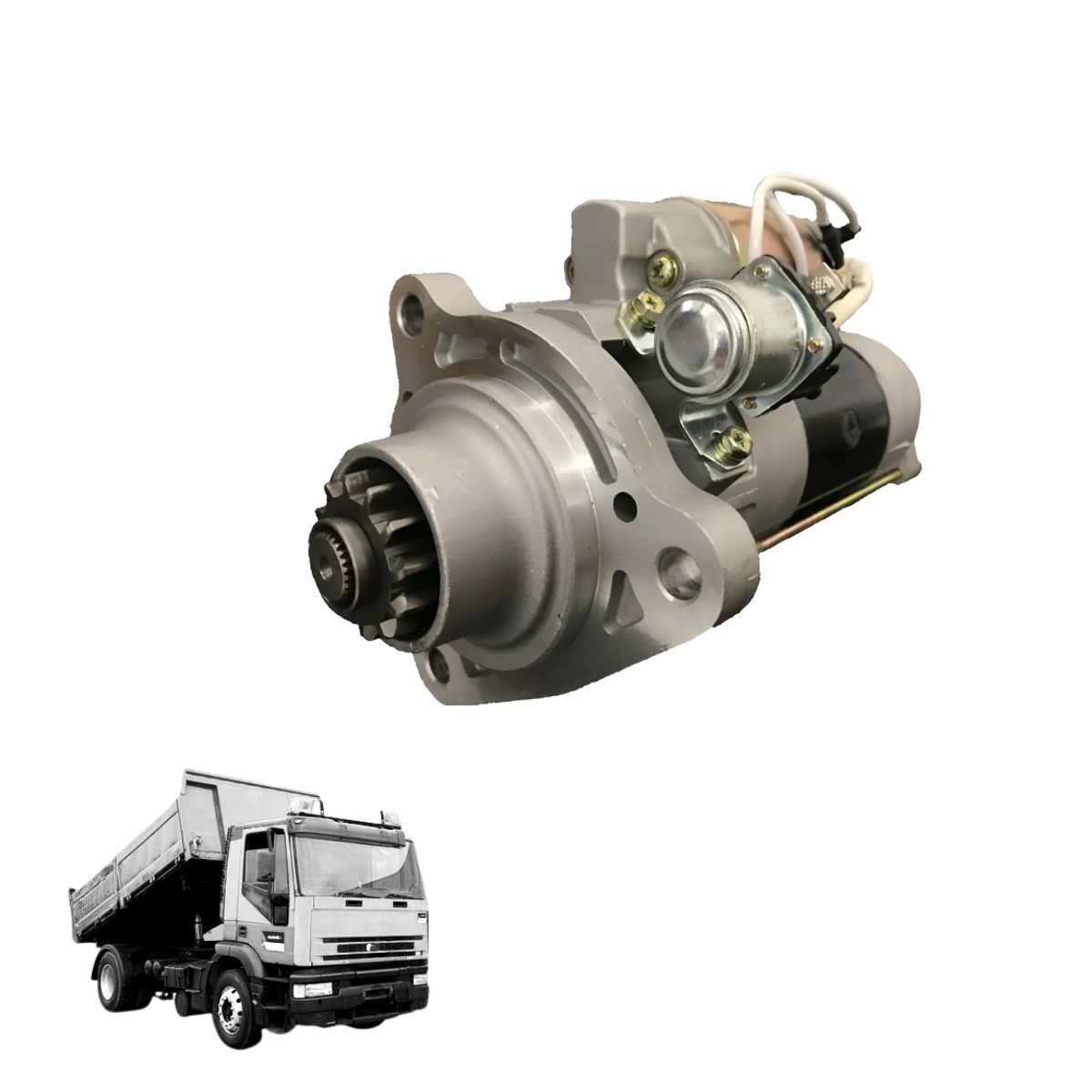 Motor de Partida Fiat Iveco Euro Star Euro Tech Euro Trakker EuroCargo Stralis