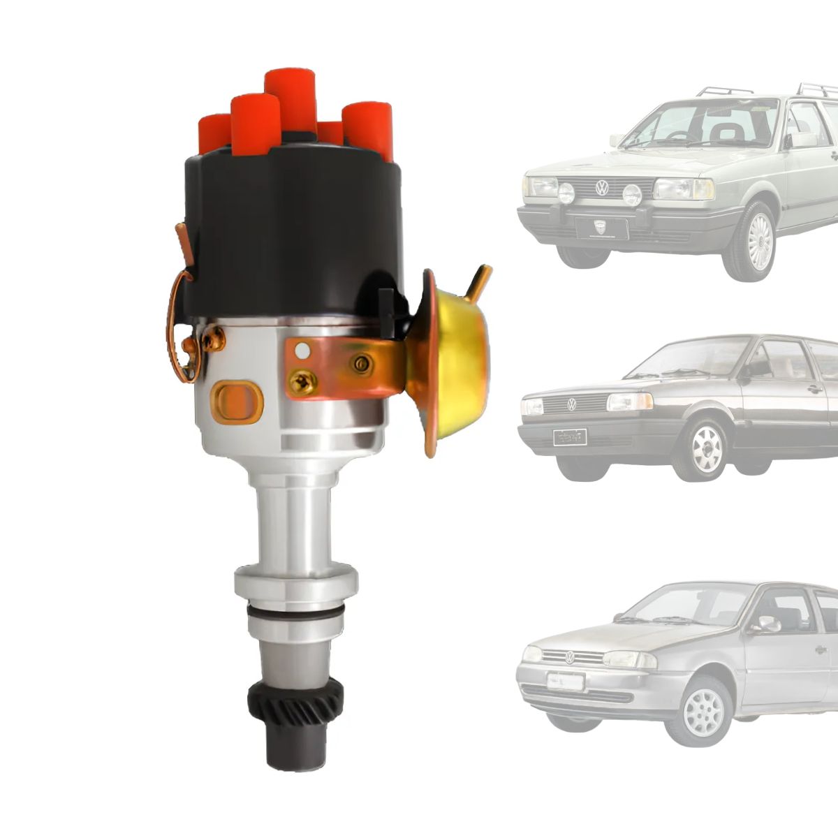 Distribuidor de Ignição para Ford Escort - Pampa - Royale - Verona - Versailles Volkswagen Apollo - Gol - Logus - Parati - Pointer - Santana - Voyage