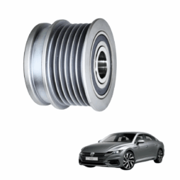 Polia do Alternador para  Audi A1 - A3 - A4 - A5 - Q2 - Q3 & Seat Alhambra - Ateca - Ibiza - Leon - Octavia - Superb - Tarraco - Toledo & Skoda Fabia - Kamiq - Karoq - Rapid - Scala - Yeti & Volkswagen Arteon - Beetle - Bora - C-Trek - Caddy - CC - Golf - Gran Lavida - Gran Santana - Jetta - Lamando - Lavida - Load Up - Magotan - Passat - Polo - Sagitar - Santana - Scirocco - Sharan - T-Cross - T-Roc - Tacqua - Tayron - Tharu - Tiguan - Touran - Up! - Virtus 